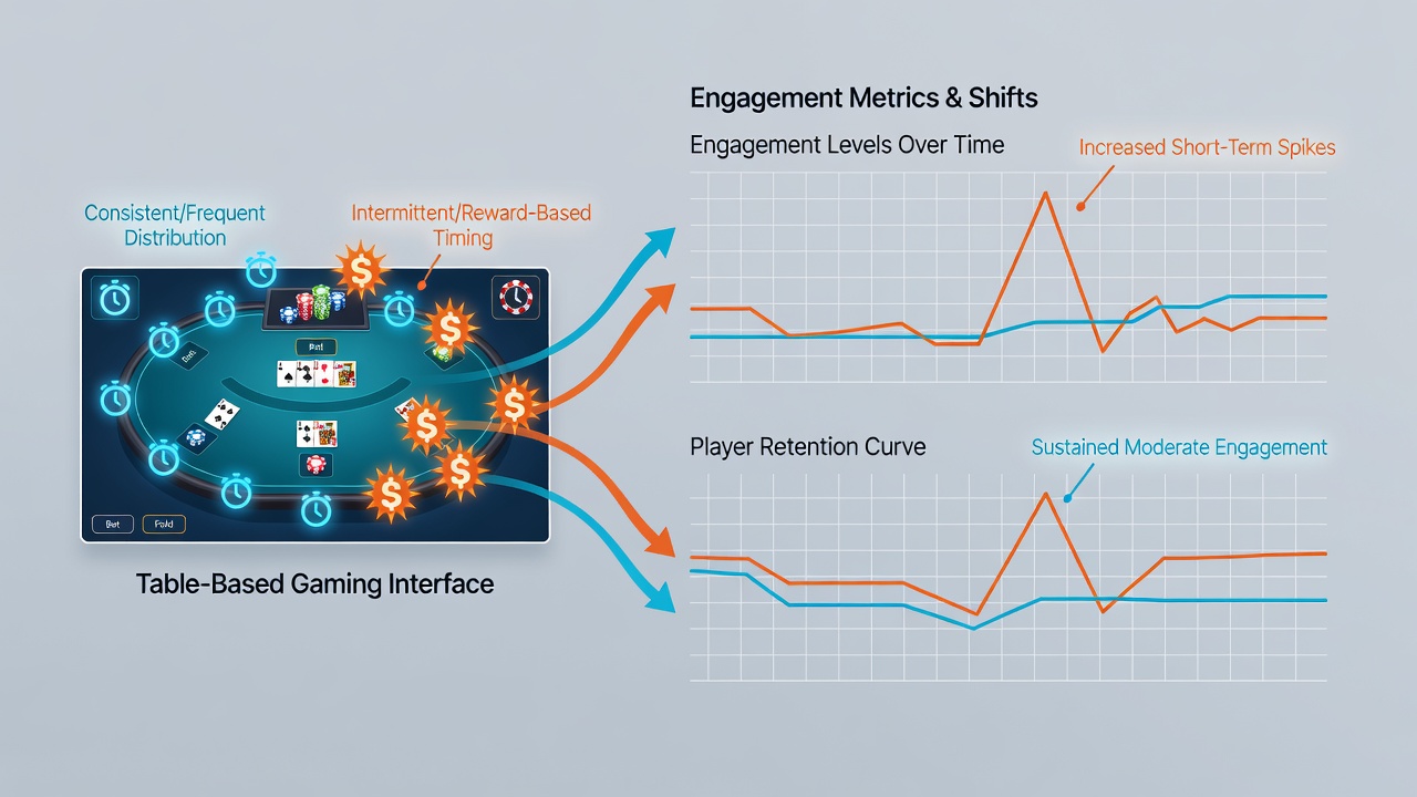 Analyse von Engagement-Verschiebungen zwischen Tischspielen und progressiven Events in mobilen Umgebungen
